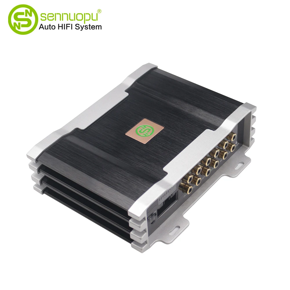 Automotive Sound 8 -kanals DSP Audio Processor Car 4 CH Amplifier