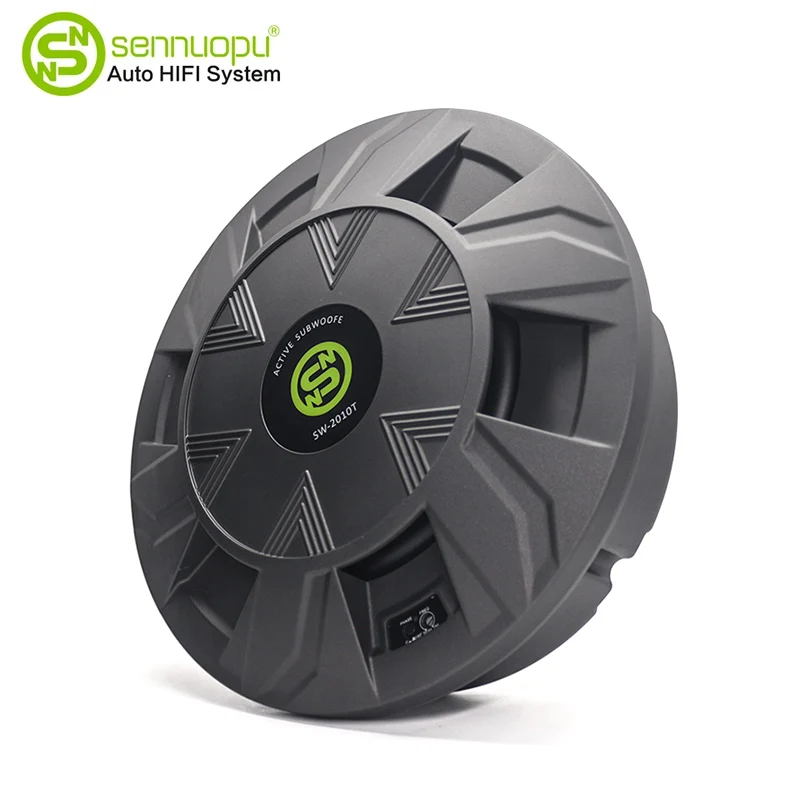 10 tommers aktivt ekstra dekk subwoofer