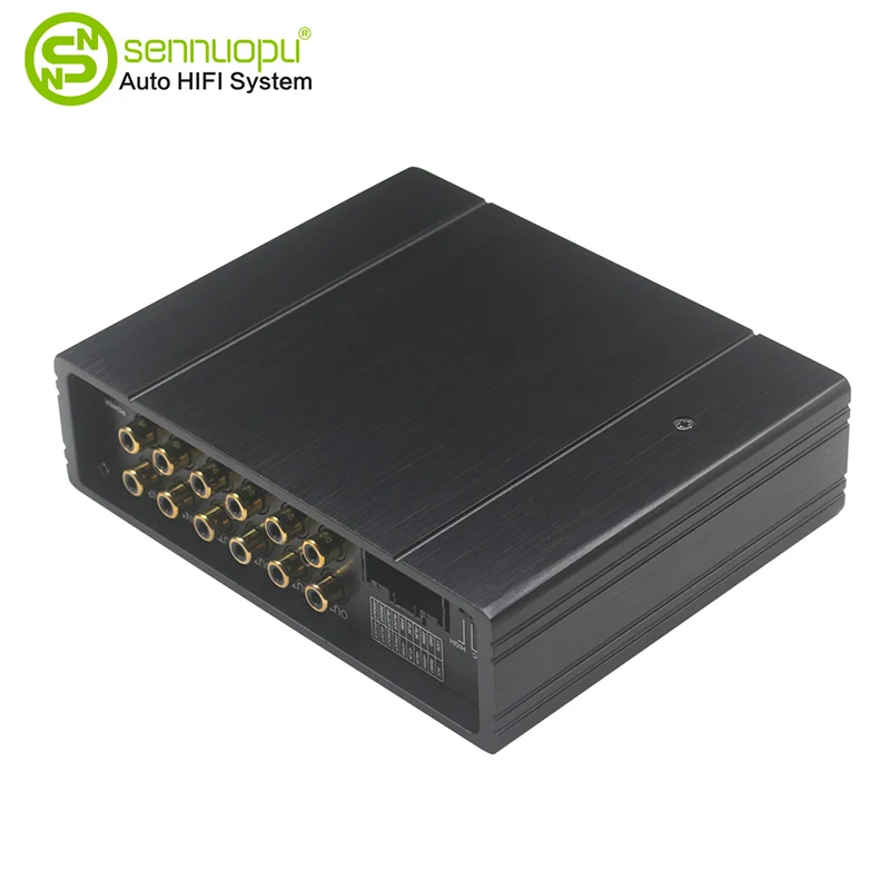 CAR DSP -forsterker 4 -kanal med 8 kanaler digitale lydprosessorer